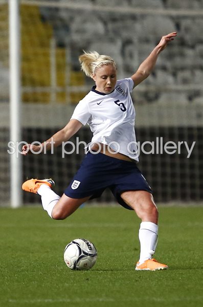 Steph Houghton England v France The Cyprus Cup Final 2014