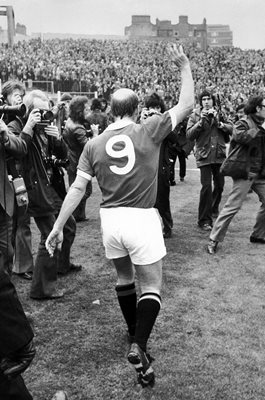 Bobby Charlton Manchester United 751st & Final Match 1973