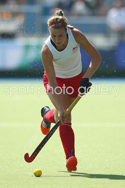 Giselle Ansley England Womens Hockey Commonwealth Games 2014