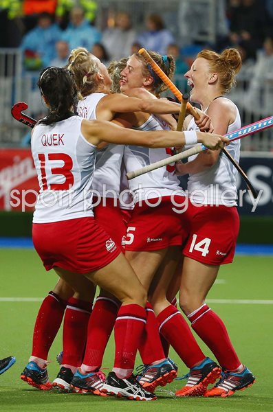 Lily Owsley Womens Hockey Gold Medal Match Commonwealth Games 2014