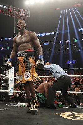 Deontay Wilder v Luis Ortiz Brooklyn New York 2018