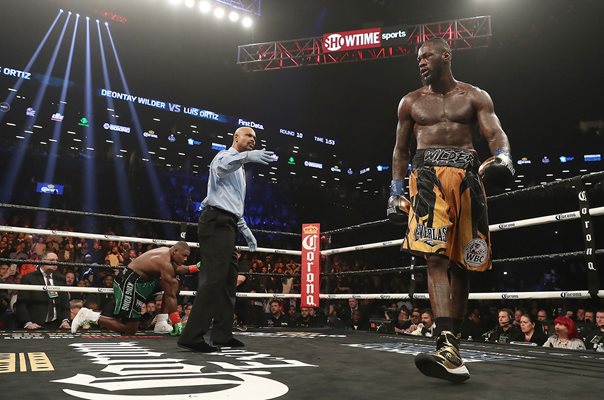 Deontay Wilder v Luis Ortiz Brooklyn New York 2018