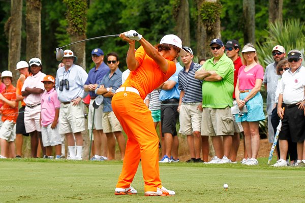 Rickie Fowler drives Players Sawgrass 2012