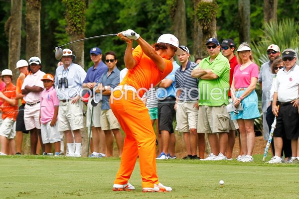 Rickie Fowler drives Players Sawgrass 2012