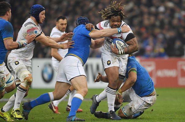 Mathieu Bastareaud France v Italy Marseille 6 Nations 2018