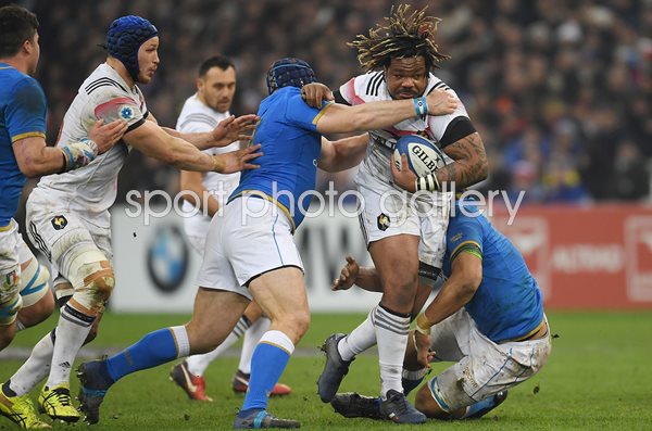 Mathieu Bastareaud France v Italy Marseille 6 Nations 2018