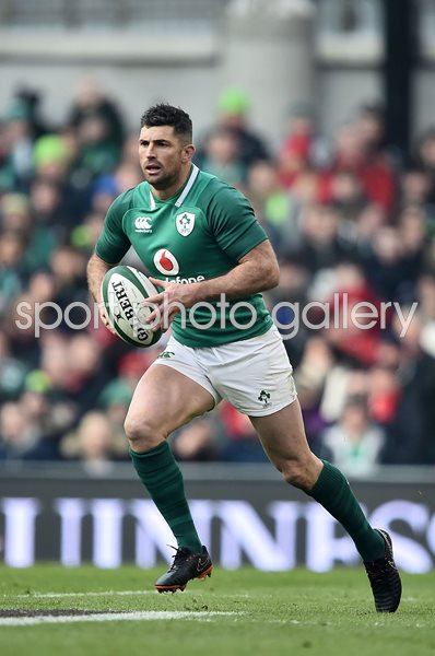 Rob Kearney Ireland v Wales 6 Nations Dublin 2018