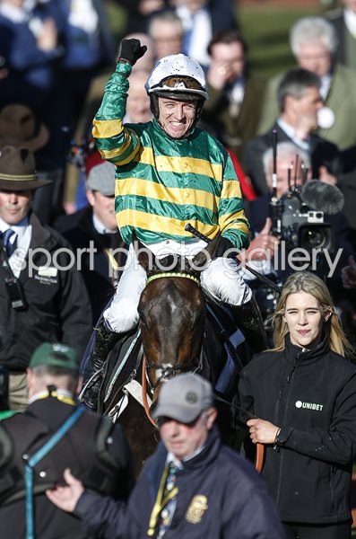 Barry Geraghty & Buveur D'Air Champion Hurdle Cheltenham 2018