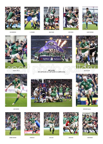 Ireland 6 Nations Grand Slam Team Special 2018
