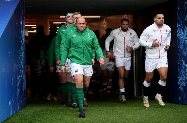 Rory Best Ireland v England 6 Nations Twickenham 2018