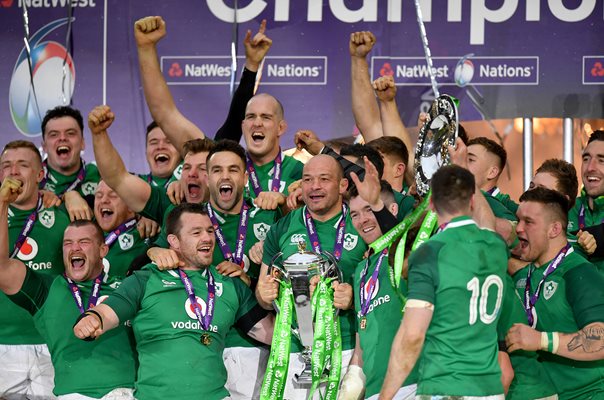 Rory Best Ireland v England 6 Nations Grand Slam Twickenham 2018