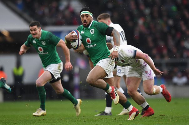 Bundee Aki Ireland v England 6 Nations Twickenham 2018