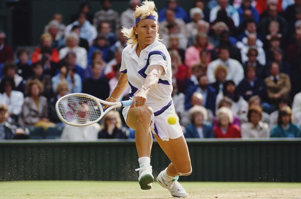 Martina Navratilova Wimbledon 1990