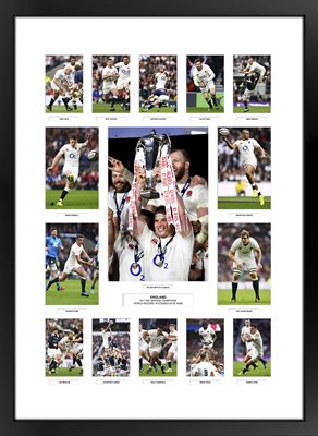 2017 ENGLAND SIX NATIONS WINNERS TEAM SPECIAL