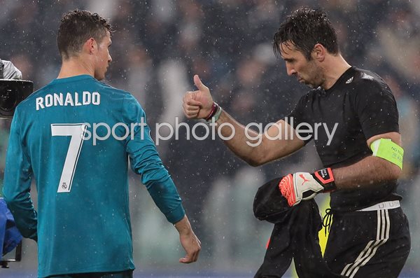 Gianluigi Buffon & Cristiano Ronaldo Champions League 2018