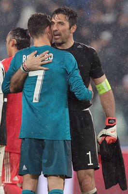 Gianluigi Buffon & Cristiano Ronaldo Champions League 2018