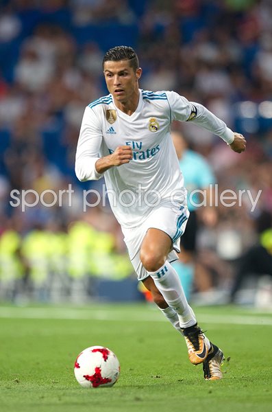 Cristiano Ronaldo Real Madrid v Fiorentina 2017