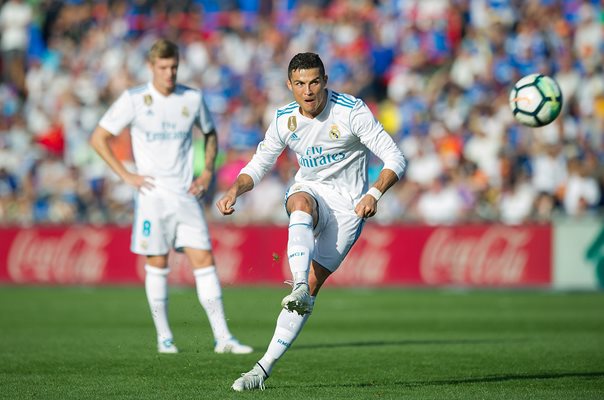 Cristiano Ronaldo Real Madrid v Getafe La Liga 2018