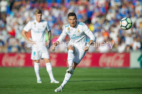 Cristiano Ronaldo Real Madrid v Getafe La Liga 2018