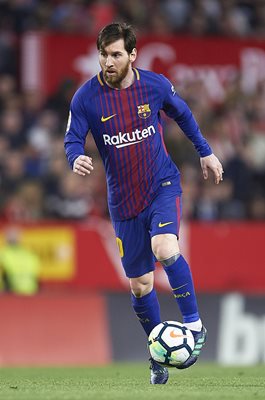 Lionel Messi Barcelona v Sevilla La Liga 2018