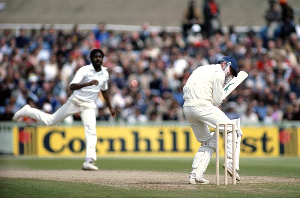 Michael Holding West Indies v Geoffrey Boycott England 1980