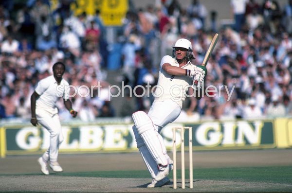Ian Botham England v West Indies Old Trafford 1984