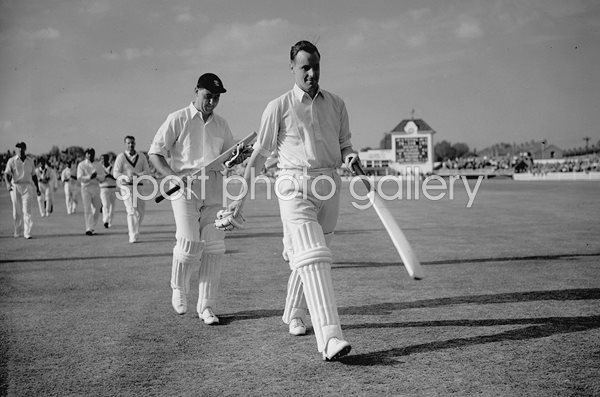 Colin Cowdrey & Peter May Record Partnership England v West Indies 1957