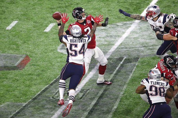 Dont'a Hightower New England Patriots v Matt Ryan Atlanta Falcons 2017