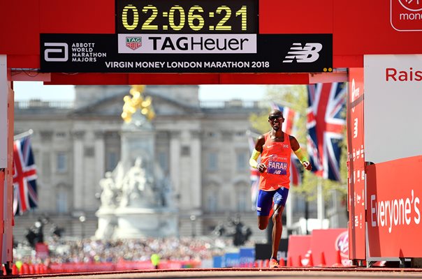 Mo Farah British Record London Marathon 2018