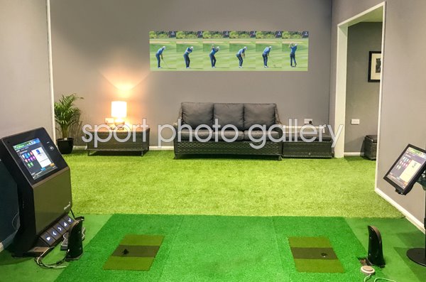 Jordan Spieth Six Stage Swing Sequence Standard View Wall Sticker