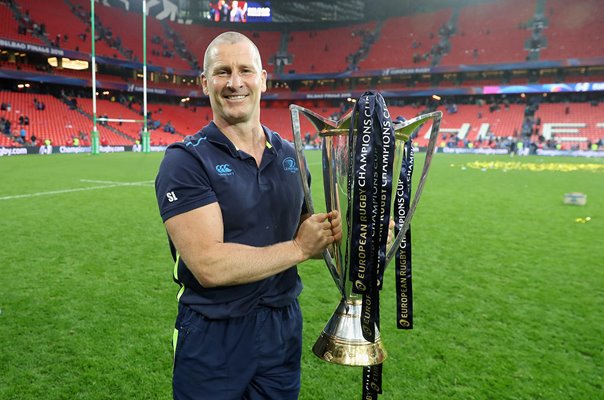 Stuart Lancaster Leinster European Rugby Champions 2018