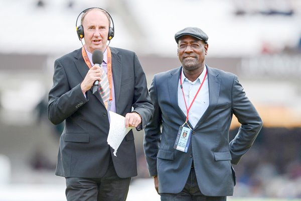 Jonathan Agnew and Sir Viv Richards Lord's 2012