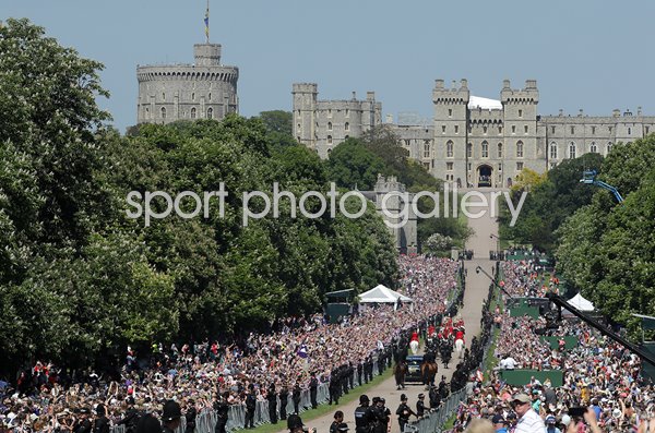 Prince Harry Meghan Markle Wedding Procession Windsor Castle 2018