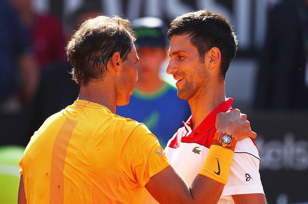 Rafael Nadal beats Novak Djokovic Italian Open Rome 2018