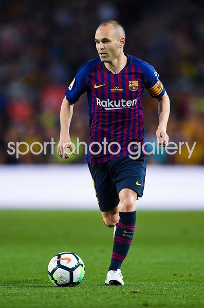 Andres Iniesta Barcelona Final Game Camp Nou May 2018