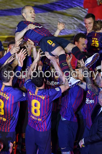 Andres Iniesta Barcelona Farewell Camp Nou May 2018
