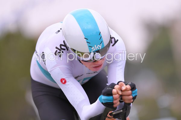 Chris Froome Team Sky Time Trial Jerusalem Stage 1 Giro 2018