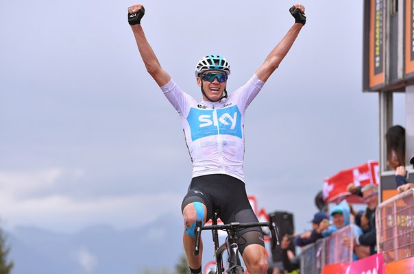 Chris Froome wins Stage 14 to Monte Zoncolan Giro d'Italia 2018