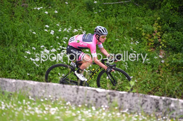 Simon Yates Mitchelton-Scott Pink Jersey Stage 11 Giro 2018