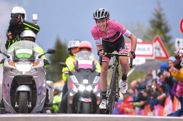 Simon Yates Pink Jersey Stage 14 Giro 2018