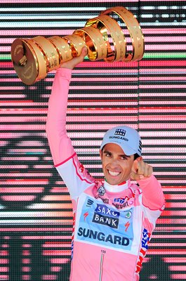 Alberto Contador Spain Giro d'Italia Champion 2011