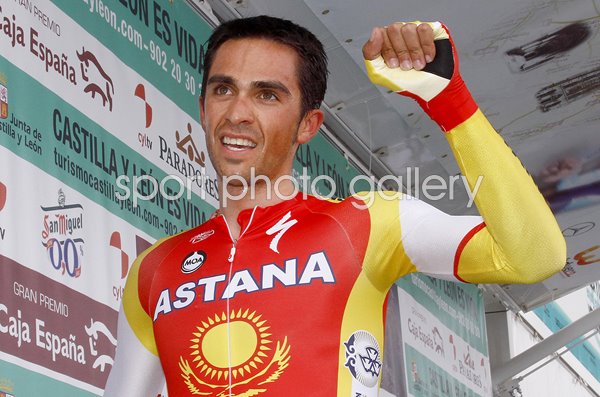 Alberto Contador Vuelta A Castilla Stage 4 2010