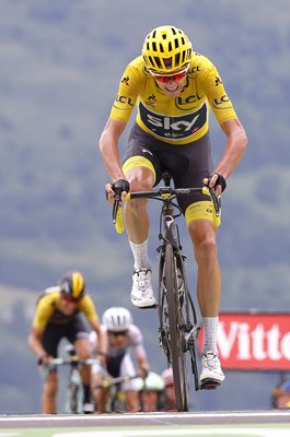 Chris Froome Stage 12 Pau to Peyragudes Tour 2017 