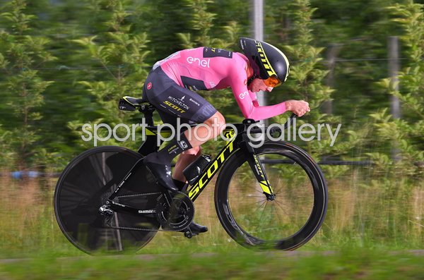 Simon Yates Great Britain Time Trail Stage 16 Giro 2018 