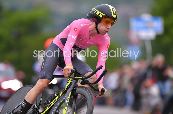Simon Yates Great Britain Time Trial Stage 16 Tour of Italy 2018