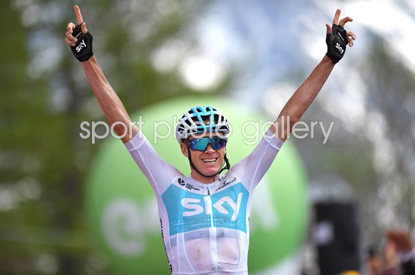 Chris Froome Team Sky Tour of Italy Stage 19 Winner 2018