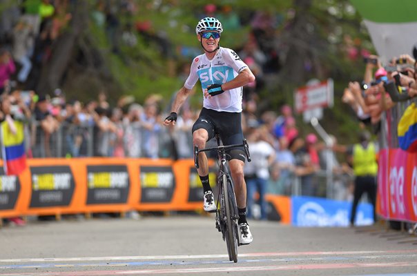 Chris Froome Sky Giro d'Italia Stage 19 Winner 2018