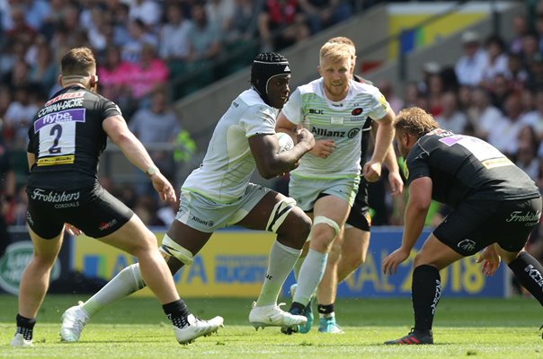 Maro Itoje Saracens v Exeter Premiership Final 2018