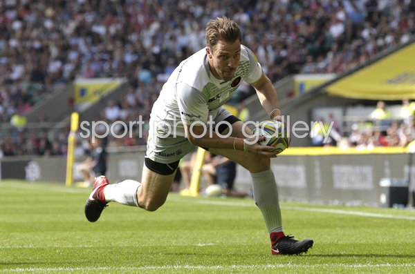 Chris Wyles Saracens scores v Exeter Premiership Final 2018