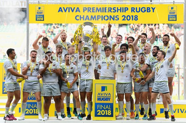 Saracens Aviva Premiership Champions Twickenham 2018